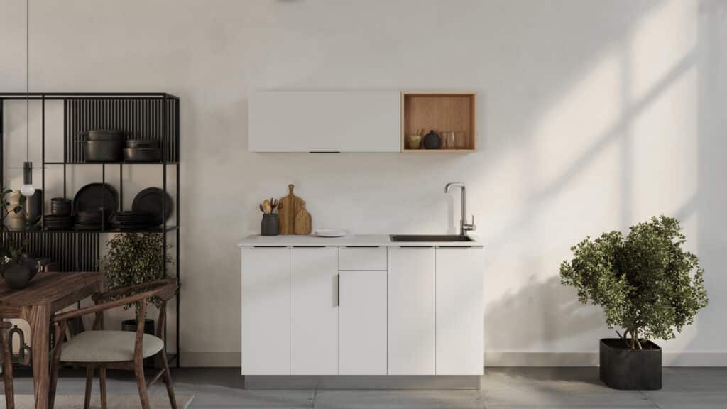 מטבח 1.5 מטר | BIANCO