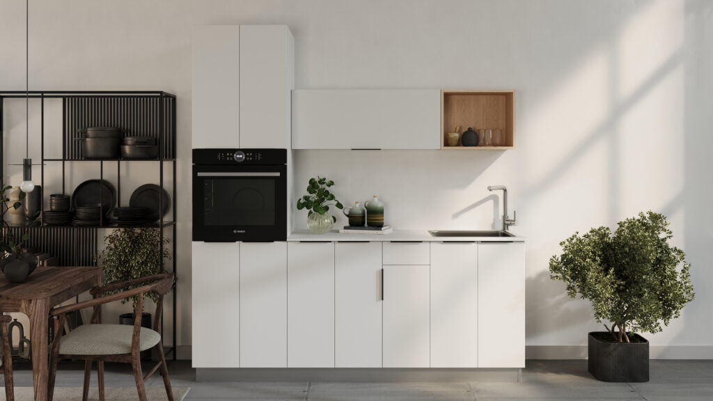 מטבח 2.1 מטר| BIANCO