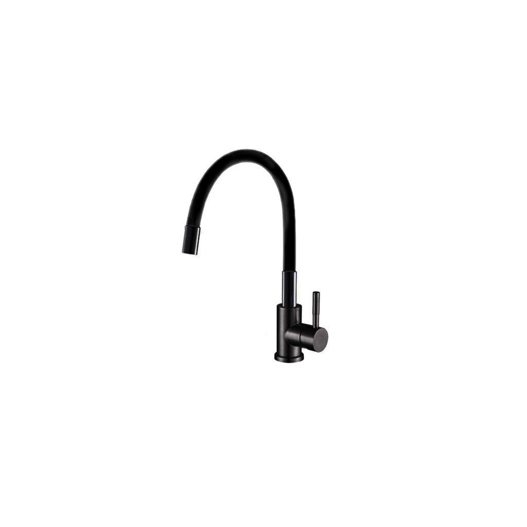 ברז שחור פיה גמישה טוליפ | TULIP