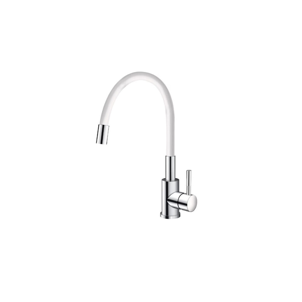 ברז לבן פיה גמישה טוליפ | TULIP