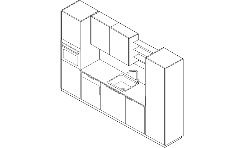 מטבחים 3.20 מטר +